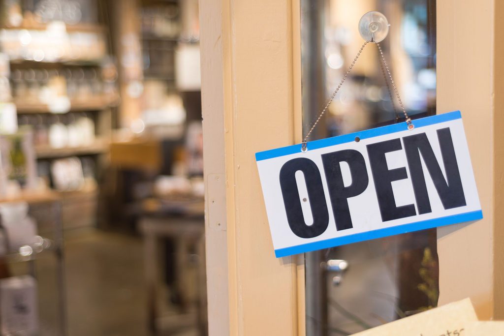 Open for Business