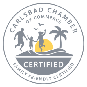 Carlsbad Chamber of Commerce Family Friendly Certified Badge