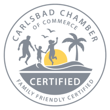 Carlsbad Chamber of Commerce Family Friendly Certified Badge