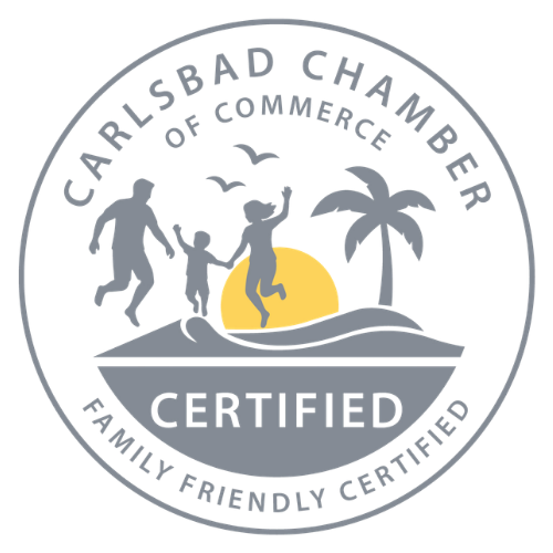 Carlsbad Chamber of Commerce Family Friendly Certified Badge